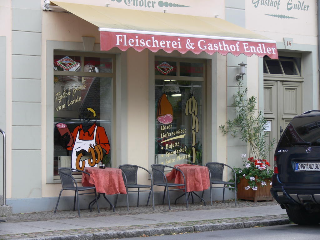 ריינסברג Gasthof & Fleischerei Endler מראה חיצוני תמונה